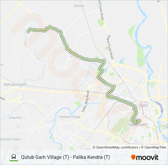 988 Bus Line Map
