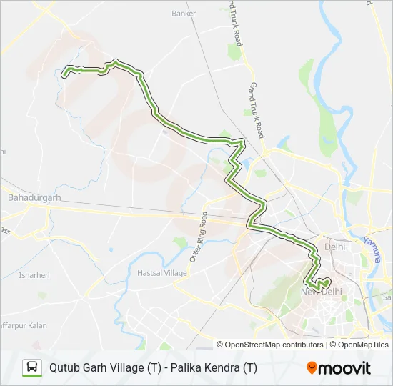 988 Bus Line Map