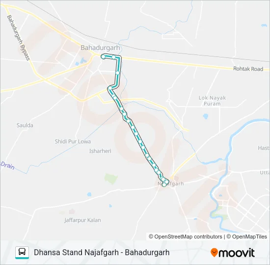 NCR Bus Line Map