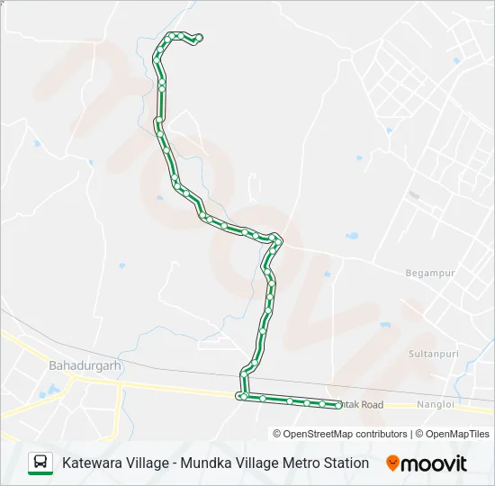 941 Bus Line Map