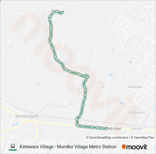 941 Bus Line Map