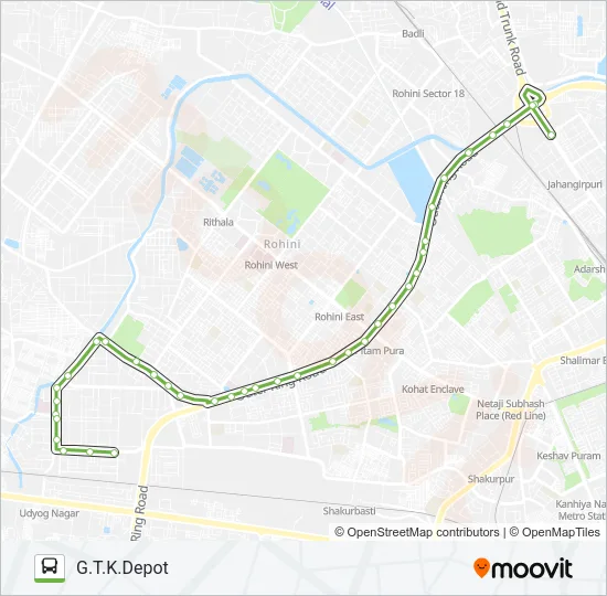 946 Bus Line Map