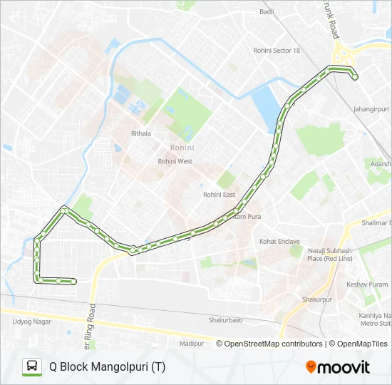 946 Bus Line Map