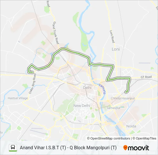 946 Bus Line Map