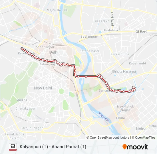 309 Bus Line Map