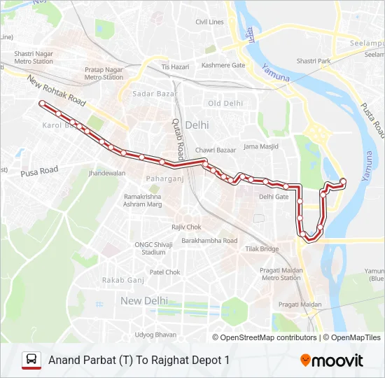 309 Bus Line Map