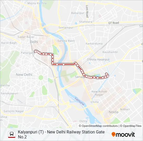 309 Bus Line Map