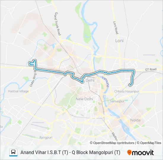 939 Bus Line Map