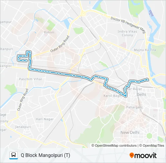 939 Bus Line Map