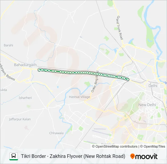 949 Bus Line Map