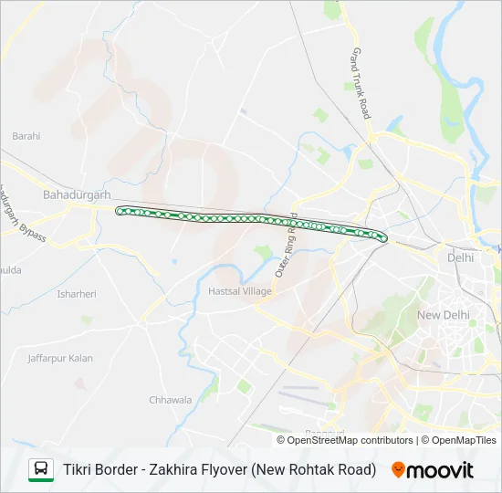 949 Bus Line Map