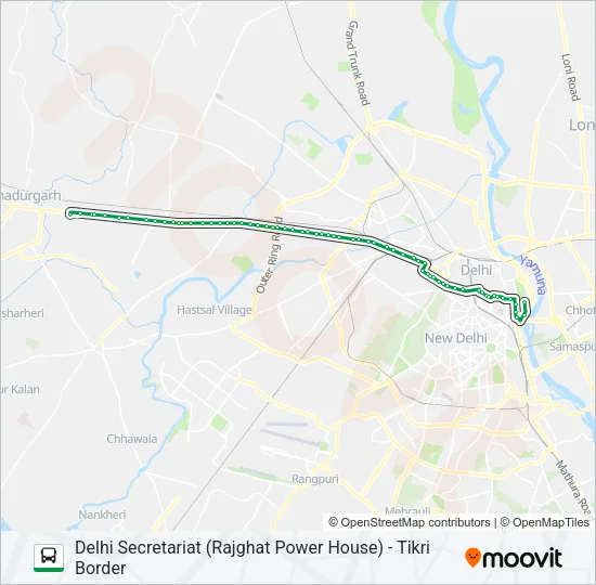 949 Bus Line Map
