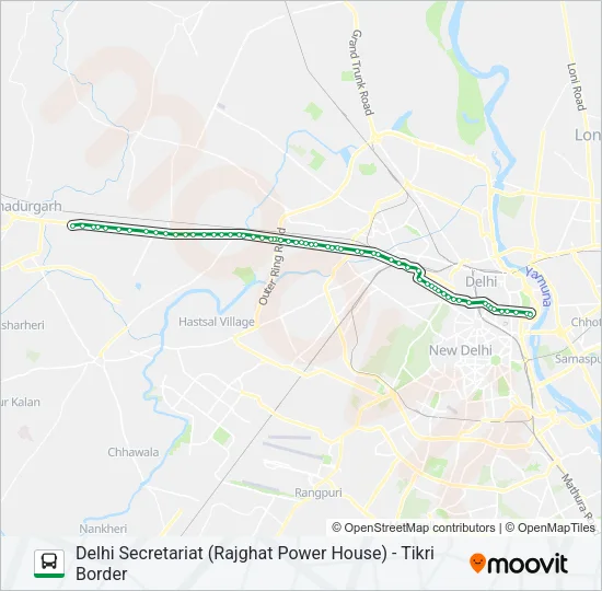 949 Bus Line Map