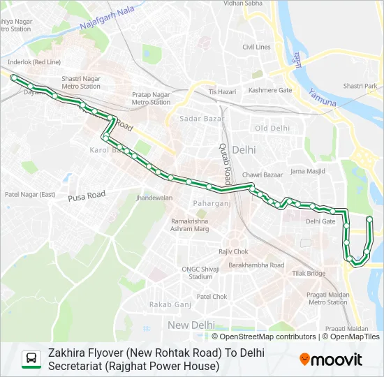 949 Bus Line Map