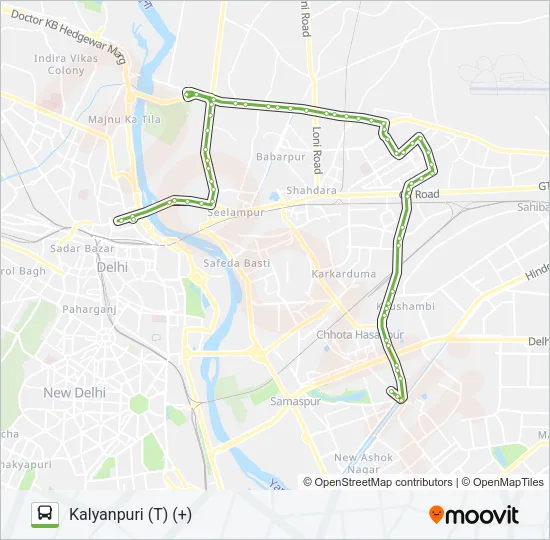 YMS (+) Bus Line Map
