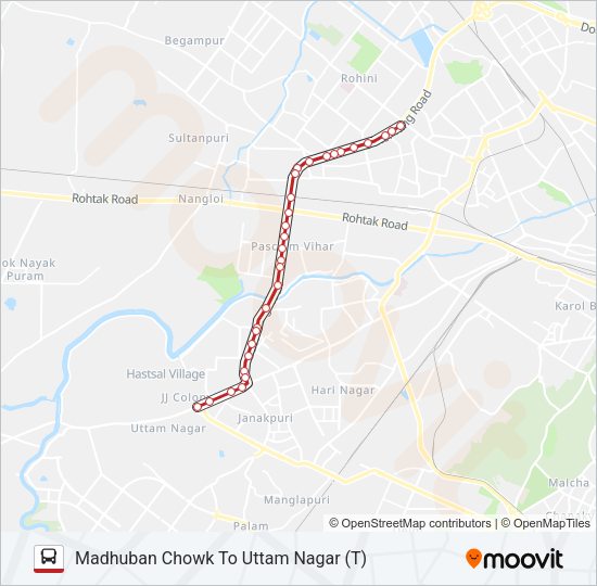 BY PASS EXPRESS Bus Line Map