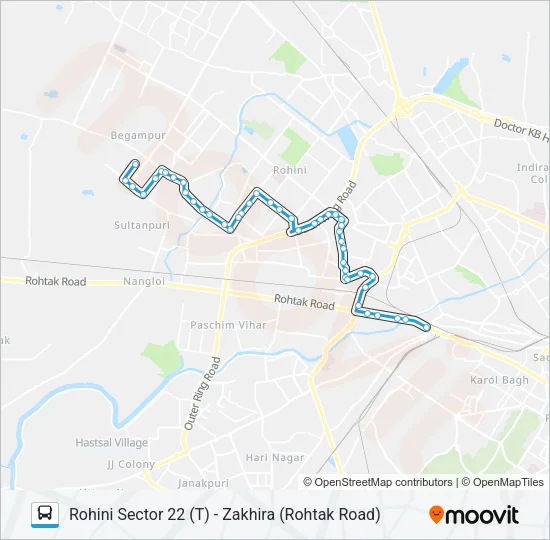 957 Bus Line Map