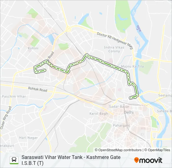 964 Bus Line Map