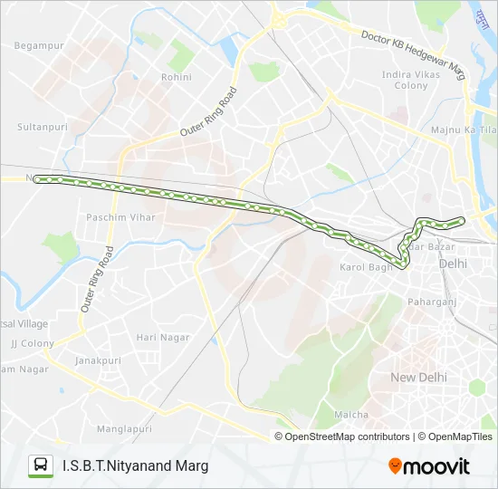 973 Bus Line Map