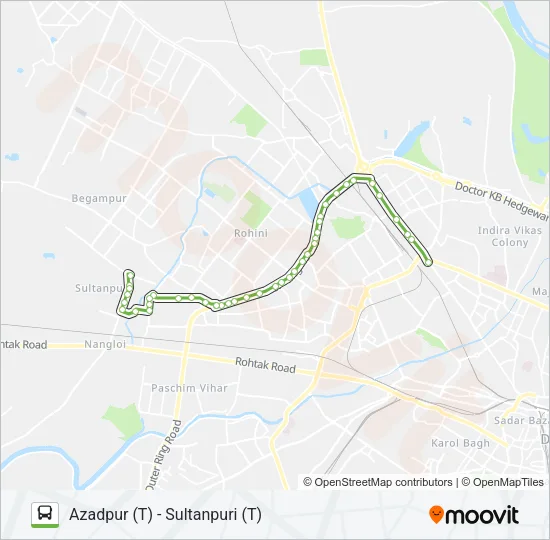 982 Bus Line Map