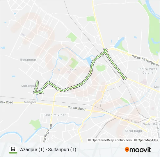982 Bus Line Map