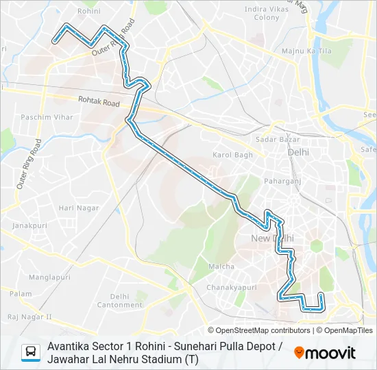 970 Bus Line Map