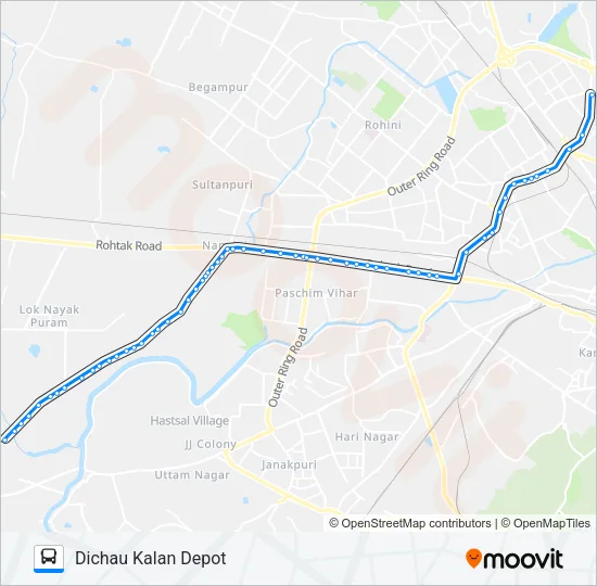 978 Bus Line Map