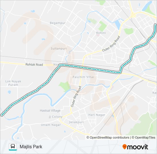 978 Bus Line Map
