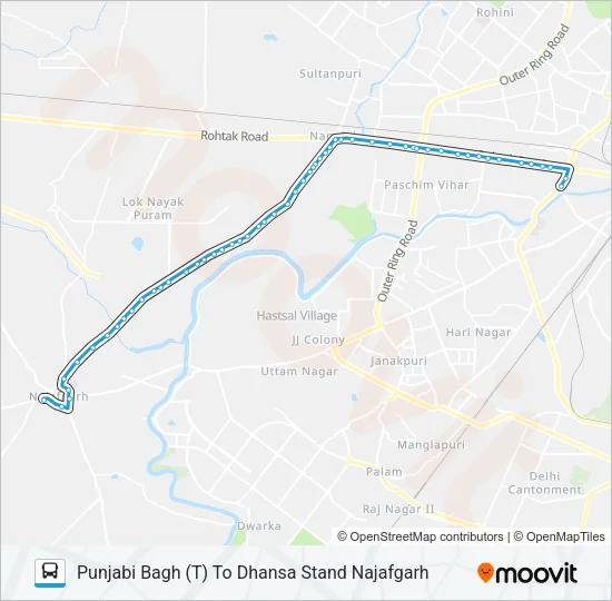 978 Bus Line Map