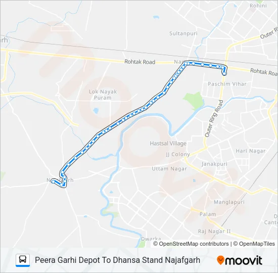 978 Bus Line Map