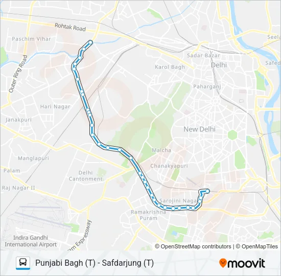 479 Bus Line Map