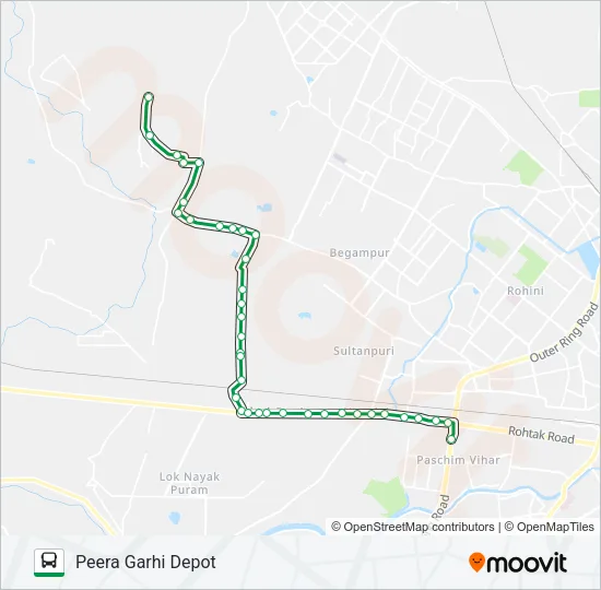 915 Bus Line Map