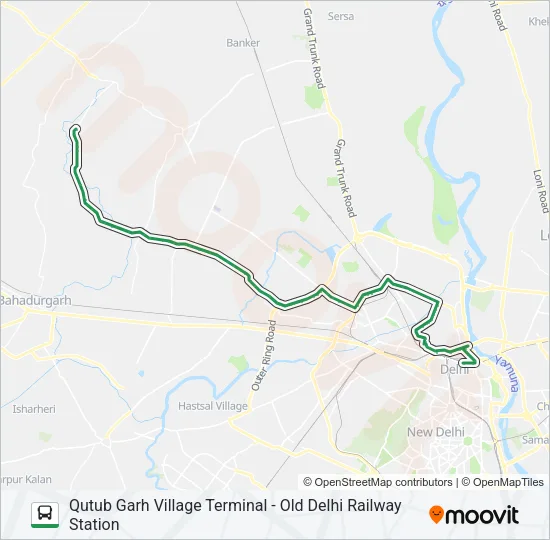 114 Bus Line Map