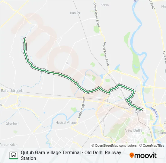 114 Bus Line Map