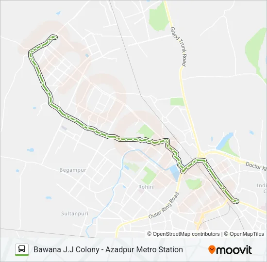 116 Bus Line Map