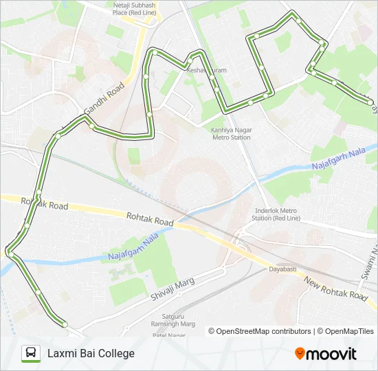 168 Bus Line Map