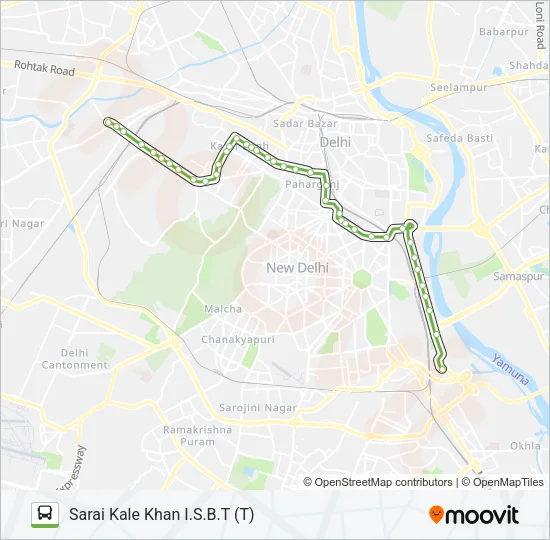 318 Bus Line Map