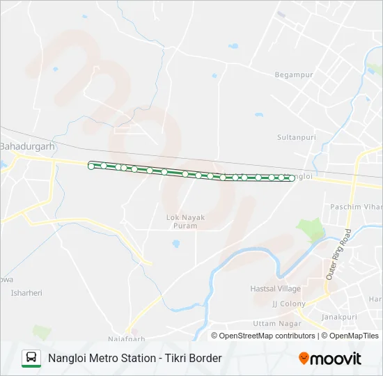 926 Bus Line Map
