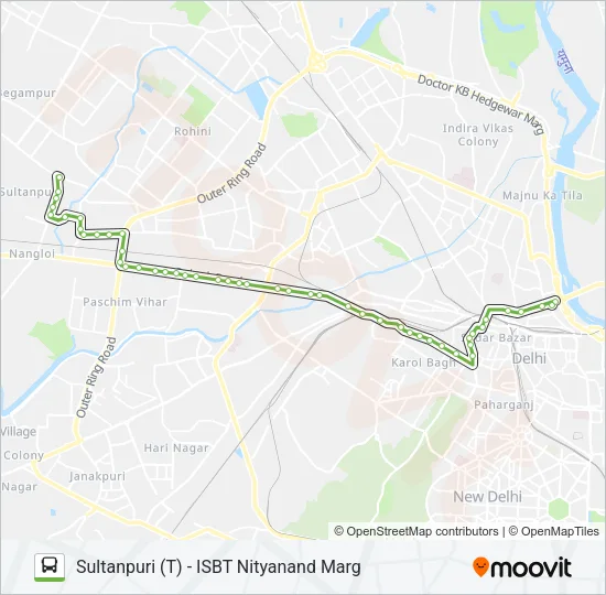 992 Bus Line Map