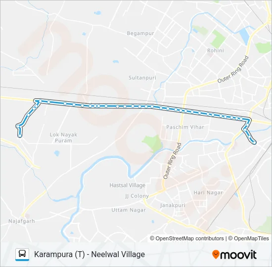 934 Bus Line Map
