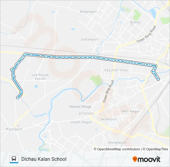 934 Bus Line Map