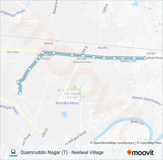 934 Bus Line Map