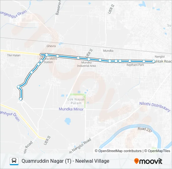 934 Bus Line Map