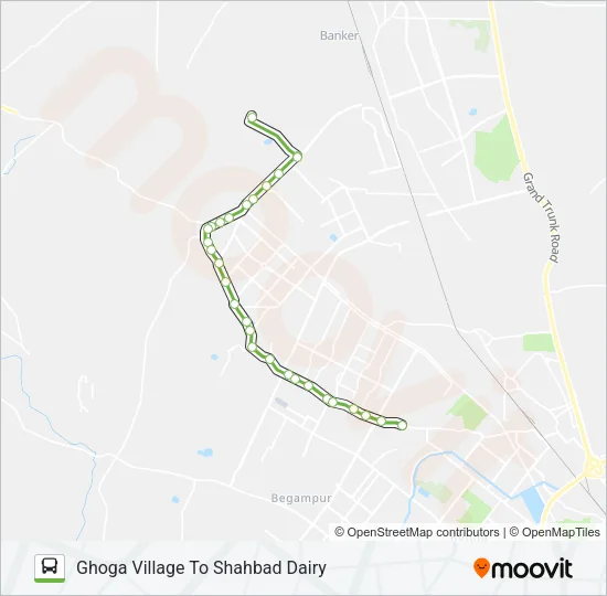 130 Bus Line Map