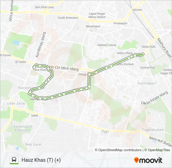 CBD3 (+) Bus Line Map