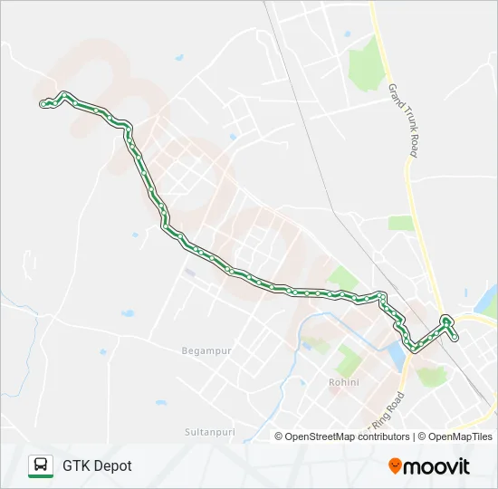119 Bus Line Map
