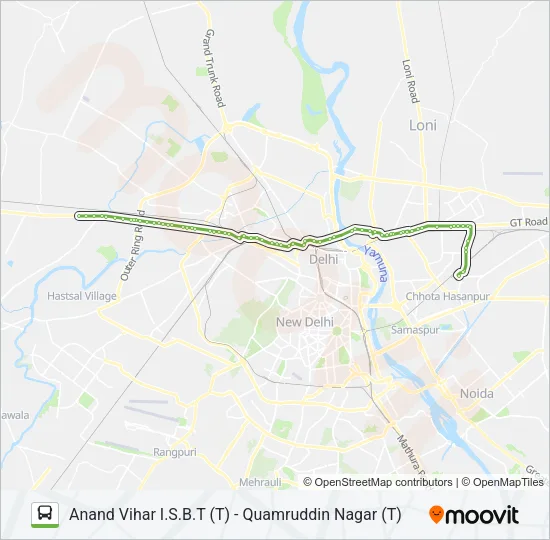 236 Bus Line Map