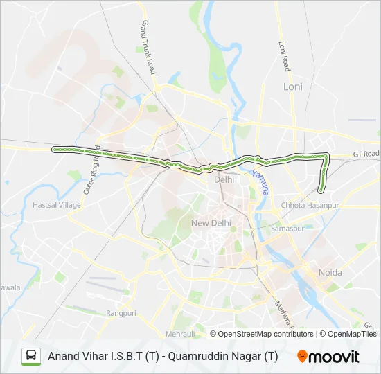 236 Bus Line Map