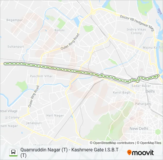 236 Bus Line Map