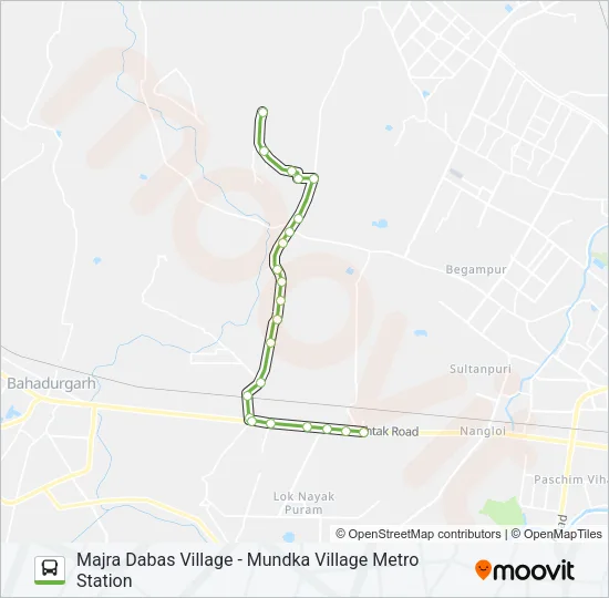924 Bus Line Map